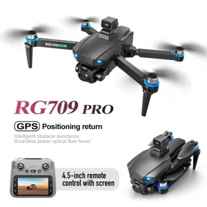 RG709 Pro GPS Drone, Optical Flow Positioning, 1080P Dual Camera, One-Key Return - Thumbnail Image 8