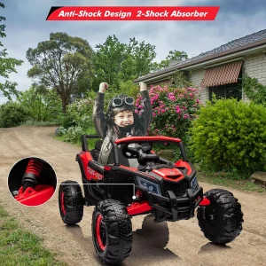 24V Kids Ride On UTV Car Toy w/Remote Control - Thumbnail Image 6