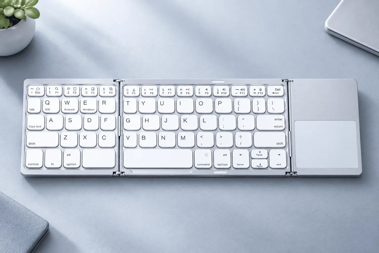 Foldable Bluetooth Keyboard Portable Mini Wireless Keyboard - Image 10