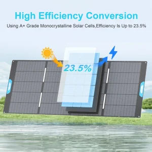 E-POWO 800W / 400W Portable Solar Panel, Foldable & - Thumbnail Image 3