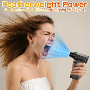 Air Duster Electric Dust Collector Turbo Fan Hair Dryer Air Blower - Thumbnail Image 6
