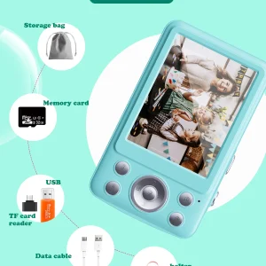 2026 New 48MP Digital Camera – Full HD 1080P, 16X Zoom & 32GB Memory Card - Thumbnail Image 5