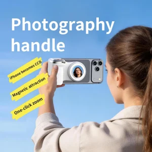 Magnetic Smart Phone Holder Shooting Aid Remote Control Handle - Thumbnail Image 2