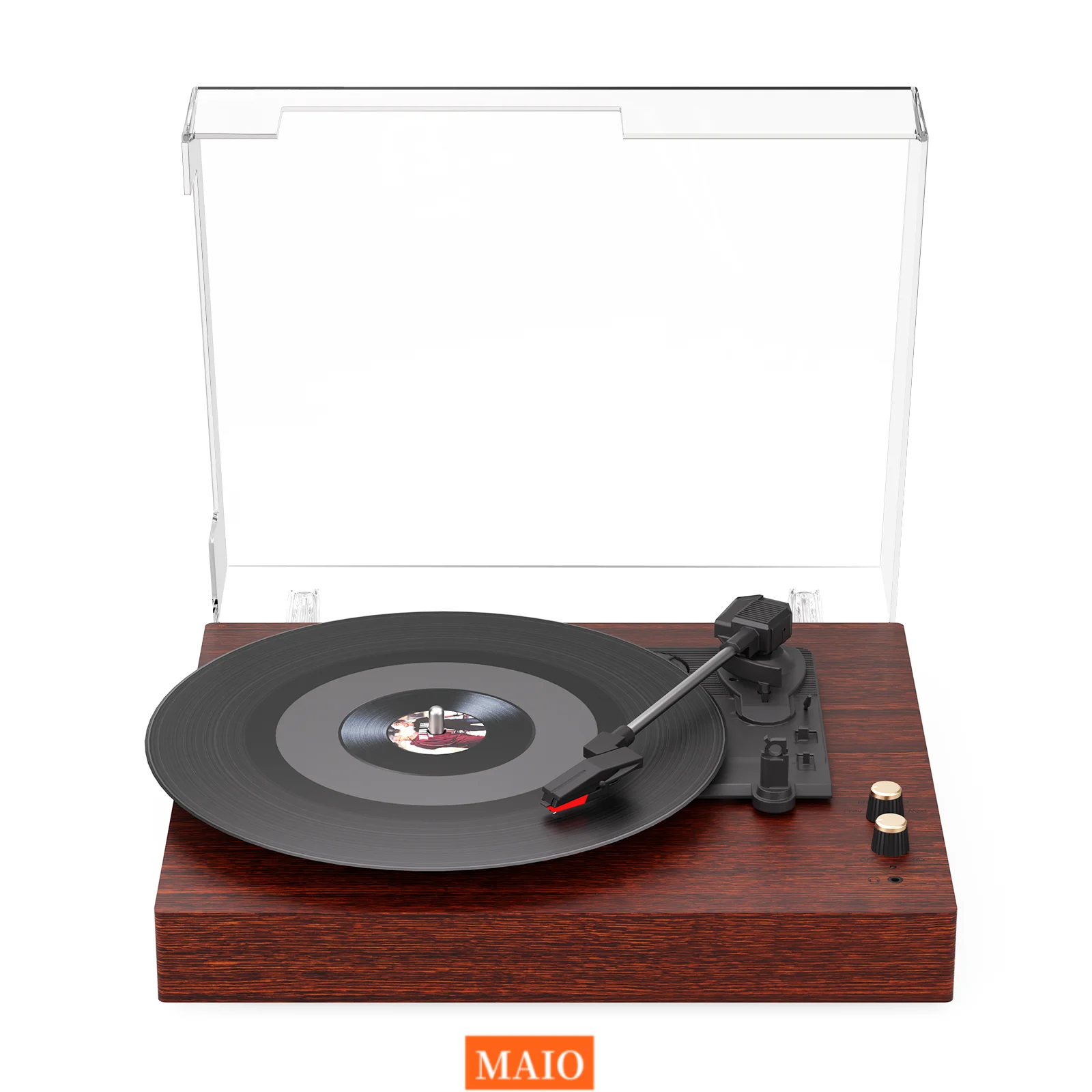 Maio E300 Belt-Driven Vintage Vinyl Record, Turntable - Image 8