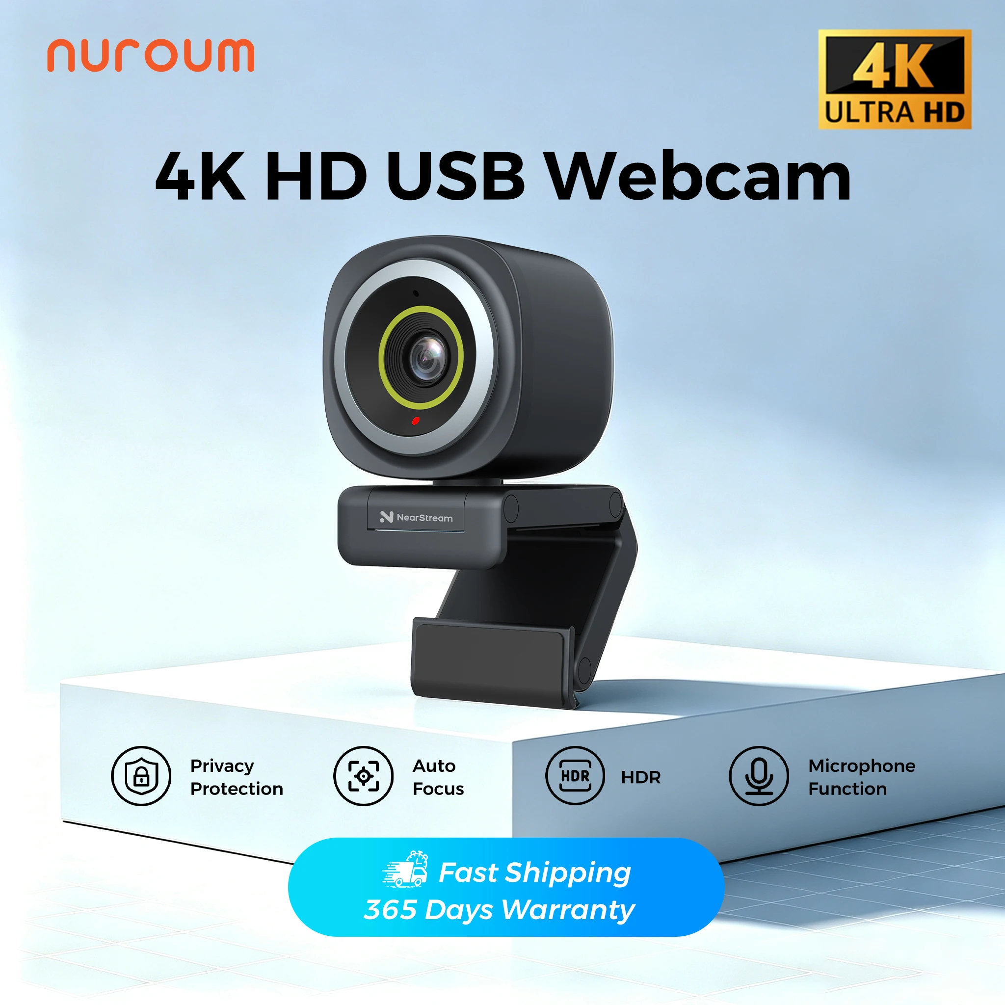 NearStream 4K UHD USB-C Webcam - Image 1
