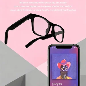 D11 Smart Glasses Hot Recorder Voice Assistant Music Bluetooth AI Shooting Connectivity - Thumbnail Image 2