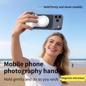Magnetic Smart Phone Holder Shooting Aid Remote Control Handle - Thumbnail Image 7