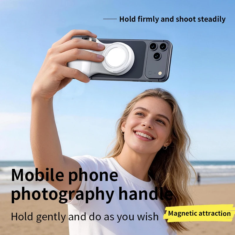 Magnetic Smart Phone Holder Shooting Aid Remote Control Handle - Image 7