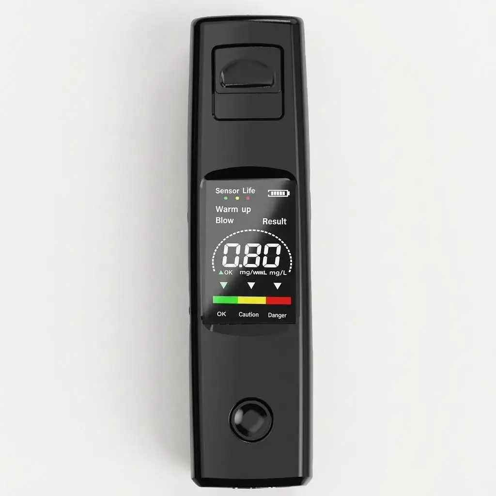 Professional Portable Digital Breathalyzer Alcohol Tester - Image 8