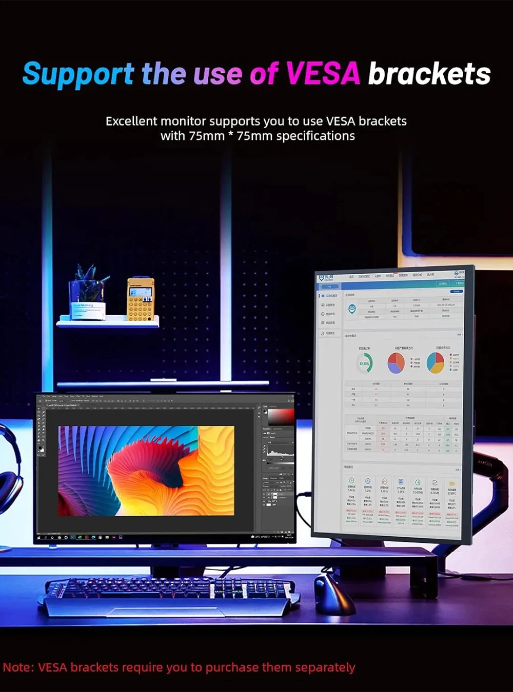 UPERFECT UColor Apex 19 144Hz UHD 4K Portable Monitor QLED Screen - Image 5
