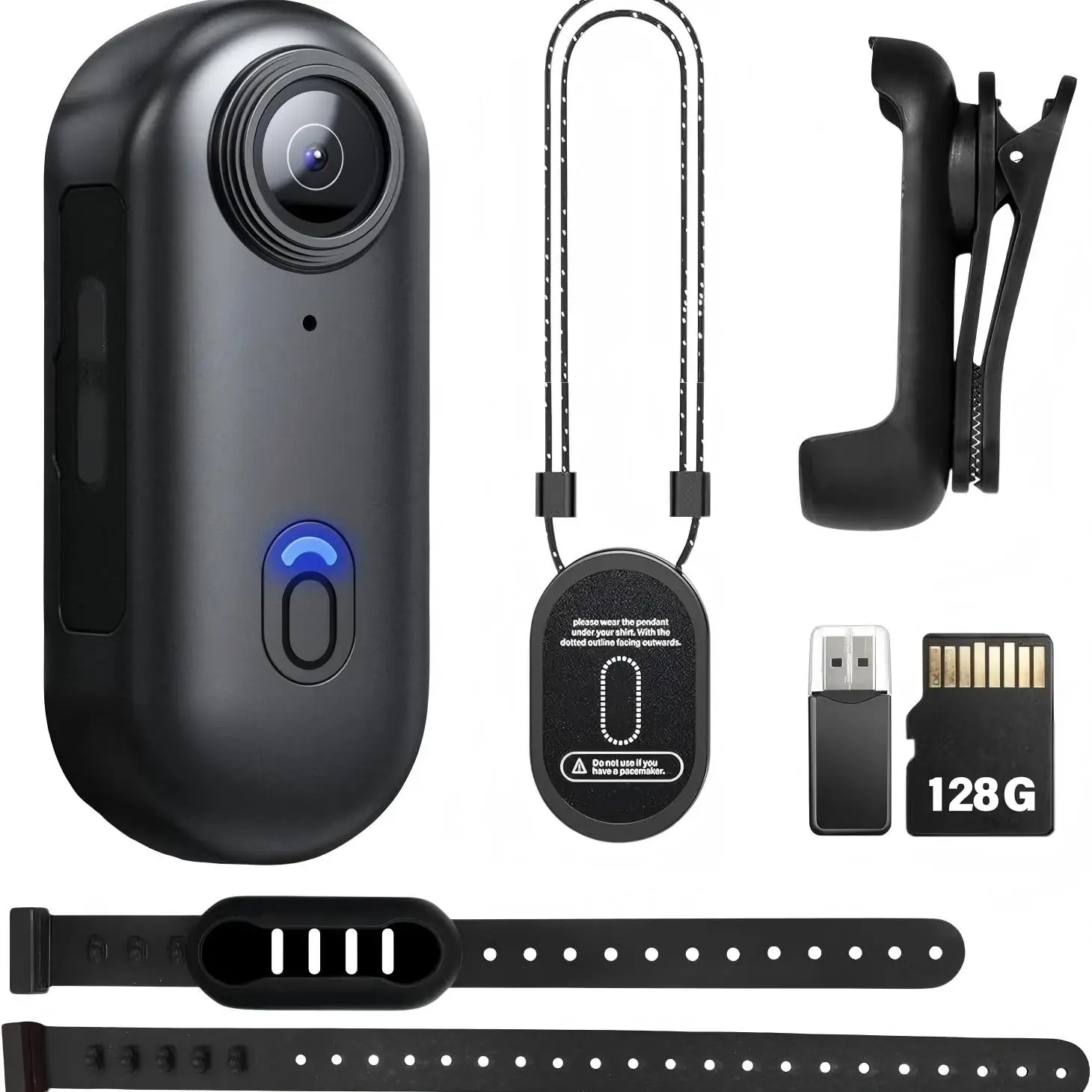1080P Thumb Action Camera, Tiny Size, Mount Anywhere, Small Body Camera - Image 1
