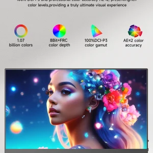 UPERFECT OLED Portable Monitor 13.3" 4K Computer Gaming Display - Thumbnail Image 5