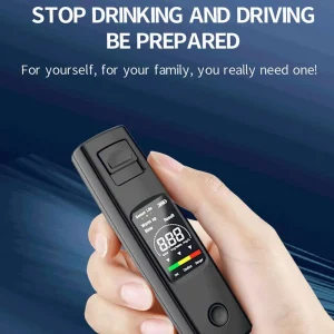 Professional Portable Digital Breathalyzer Alcohol Tester - Thumbnail Image 6