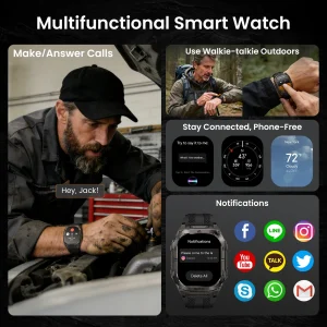KOSPET TANK M4C Advanced GPS Smartwatch for Men MIL-STD-810H - Thumbnail Image 6