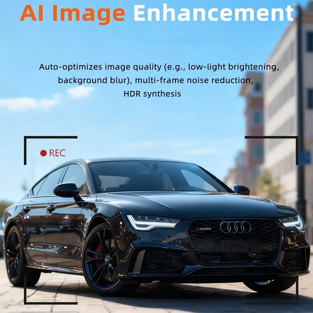 AI Camera Smart Sports Sunglasses, 360° Surround Sound Bluetooth Audio Glasses with Voice Control - Image 5