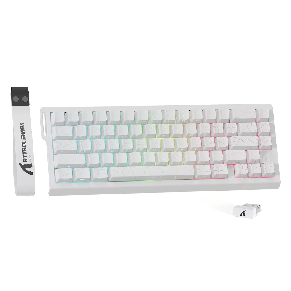 ATTACK SHARK X68PRO HE Wireless Rapid Trigger Gaming Keyboard - Image 8