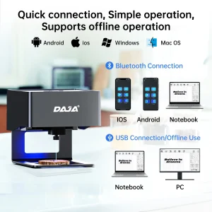 DJ6 Laser Engraver Mini Portable Bluetooth DIY Cut  Machine - Thumbnail Image 5