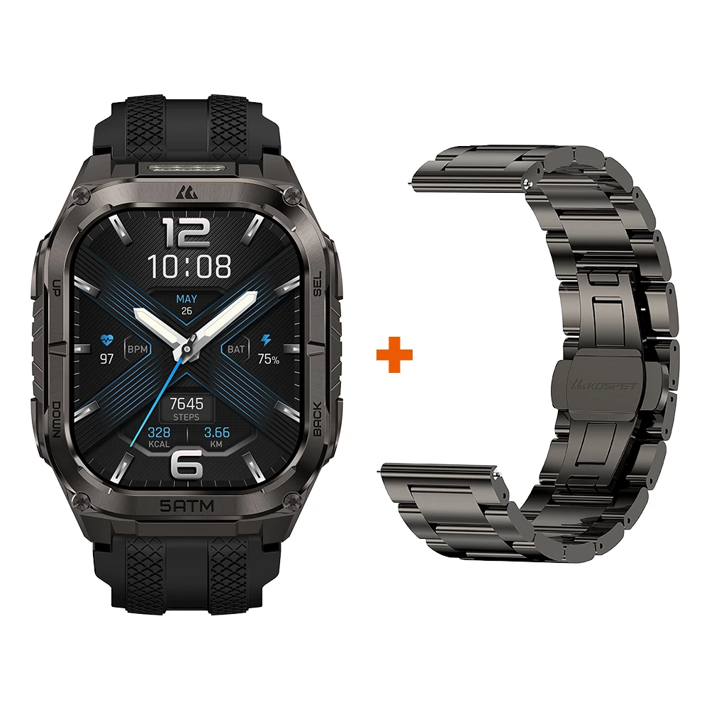KOSPET TANK M4C Advanced GPS Smartwatch for Men MIL-STD-810H - Image 10