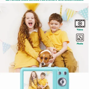 2026 New 48MP Digital Camera – Full HD 1080P, 16X Zoom & 32GB Memory Card - Thumbnail Image 2