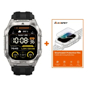 KOSPET TANK M4C Advanced GPS Smartwatch for Men MIL-STD-810H - Thumbnail Image 9