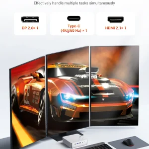 Firebat F1 Mini Pc  Windows11 Desktop Gaming Computer - Thumbnail Image 6