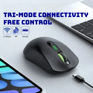 T-WOLF Tri Mode Gaming Mouse Wireless RGB Backlit - Thumbnail Image 6