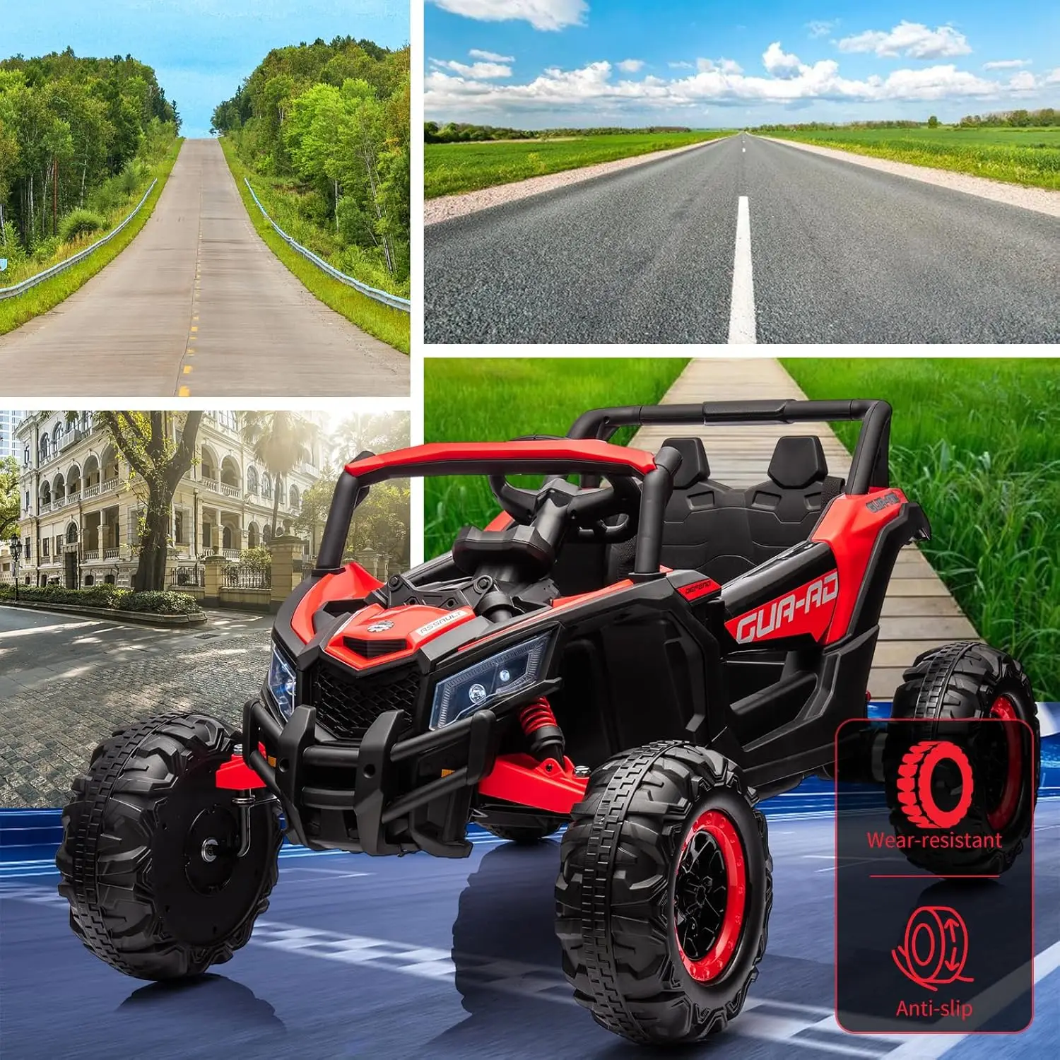 24V Kids Ride On UTV Car Toy w/Remote Control - Image 5