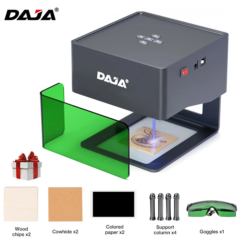 DJ6 Laser Engraver Mini Portable Bluetooth DIY Cut  Machine - Image 1