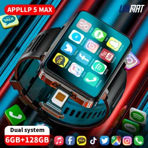 LOKMAT APPLLP 5 MAX Android Smartwatch – Large Screen, 4G Calling, Dual Camera & Gaming - Thumbnail Image 9