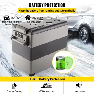 SucceBuy 20L 22L 35L 45L 55L Car Refrigerator Mini Fridge Freezer - Thumbnail Image 6