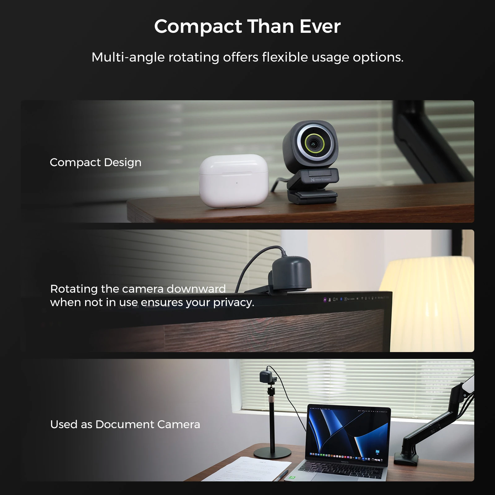 NearStream 4K UHD USB-C Webcam - Image 4