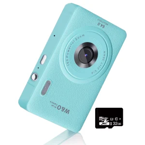2026 New 48MP Digital Camera – Full HD 1080P, 16X Zoom & 32GB Memory Card