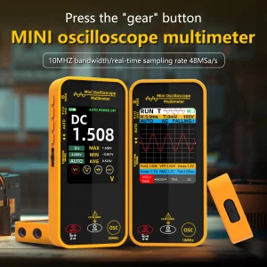 BSIDE 2-in-1 Handheld Oscilloscope Multimeter Smart Voltmeter Current