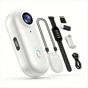 1080P Thumb Action Camera, Tiny Size, Mount Anywhere, Small Body Camera - Thumbnail Image 9