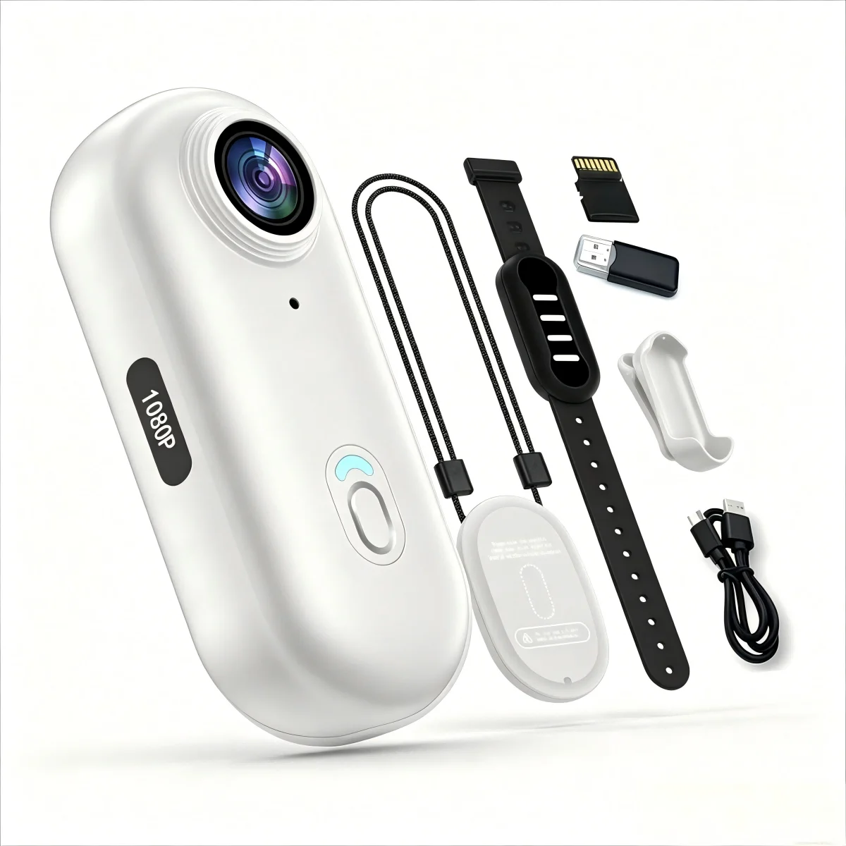 1080P Thumb Action Camera, Tiny Size, Mount Anywhere, Small Body Camera - Image 9