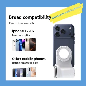 Magnetic Smart Phone Holder Shooting Aid Remote Control Handle - Thumbnail Image 6