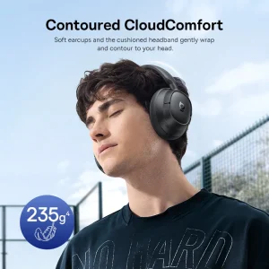 Baseus ANC Wireless Headphones 98% Adaptive Hybrid Noise Cancelling Hi-Res LDAC Bluetooth 6.0 - Thumbnail Image 3