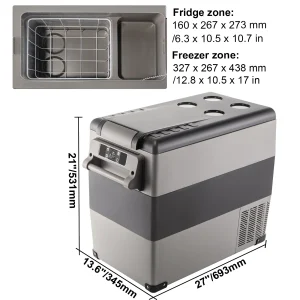 SucceBuy 20L 22L 35L 45L 55L Car Refrigerator Mini Fridge Freezer - Thumbnail Image 11