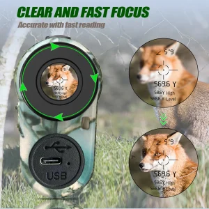 REVASRI 6x 1000M Rangefinder for Hunting - Thumbnail Image 3