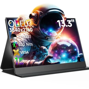 UPERFECT OLED Portable Monitor 13.3" 4K Computer Gaming Display - Thumbnail Image 7