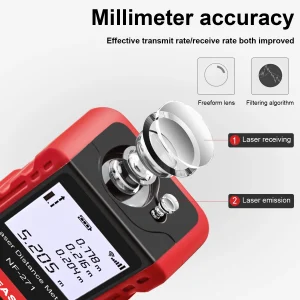 NOYAFA NF-271 Laser Rangefinder 40M 80M Laser Distance Meter - Thumbnail Image 4