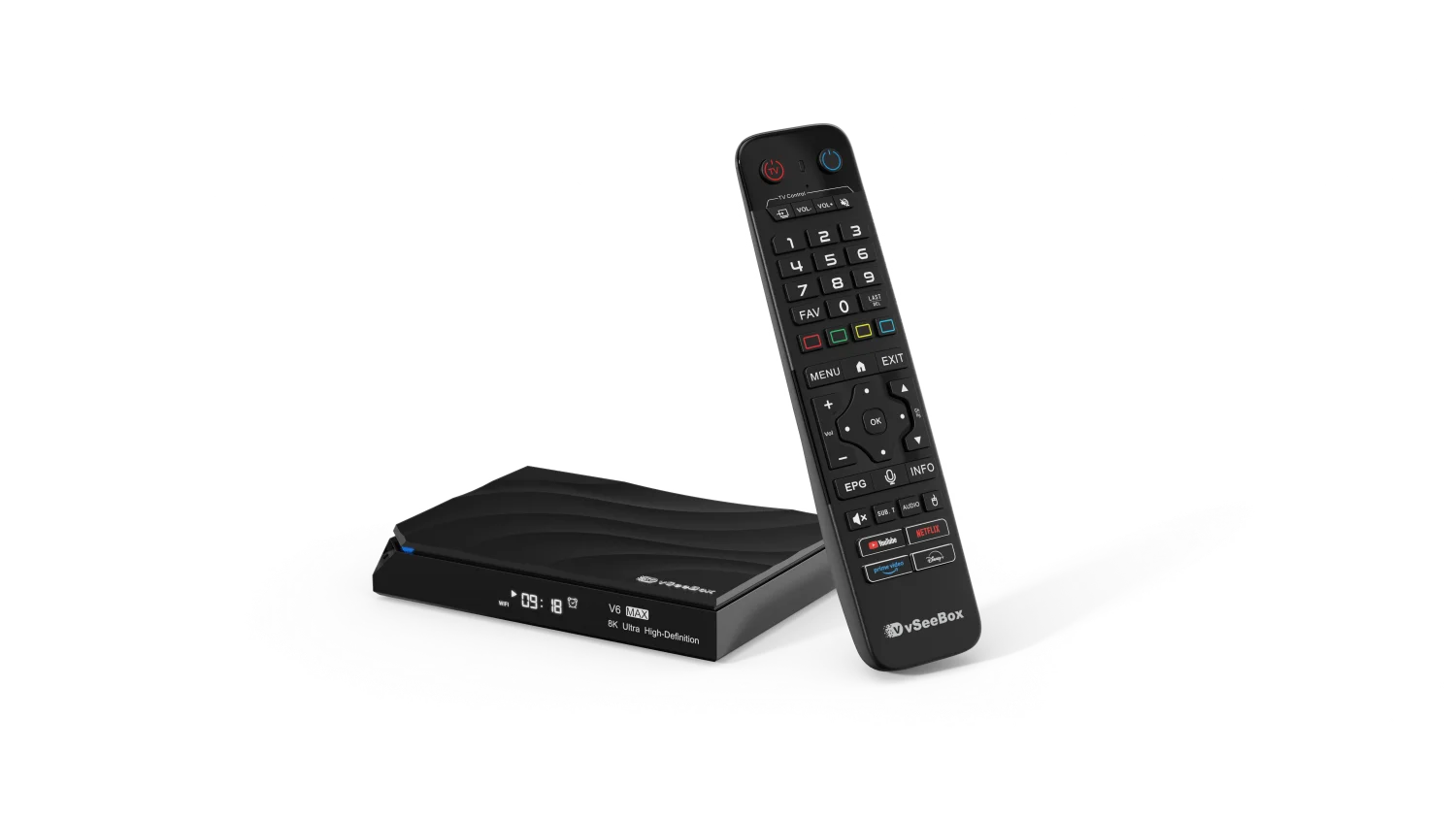 vSeeBox V6 Max Android 14, 4GB RAM 64GB Storage, Voice Control, WiFi 6, 8K HDMI, Complete Kit - Image 8