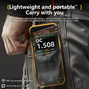 BSIDE 2-in-1 Handheld Oscilloscope Multimeter Smart Voltmeter Current - Thumbnail Image 6
