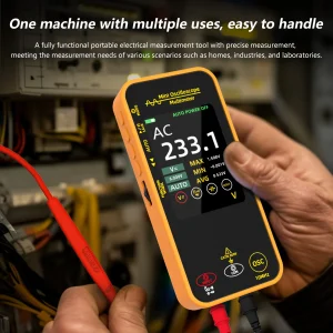 BSIDE 2-in-1 Handheld Oscilloscope Multimeter Smart Voltmeter Current - Thumbnail Image 3