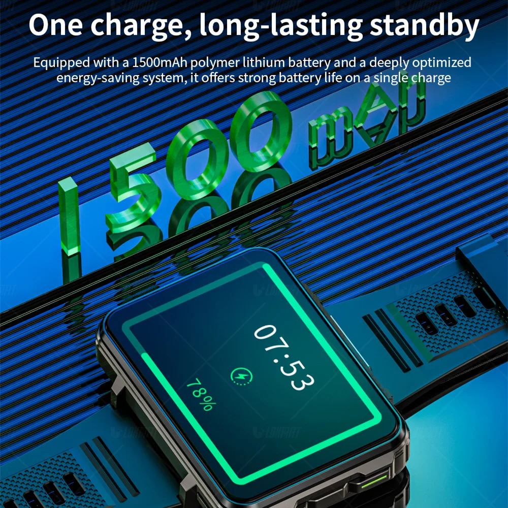 LOKMAT APPLLP 5 MAX Android Smartwatch – Large Screen, 4G Calling, Dual Camera & Gaming - Image 7
