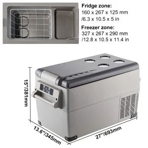 SucceBuy 20L 22L 35L 45L 55L Car Refrigerator Mini Fridge Freezer - Thumbnail Image 7