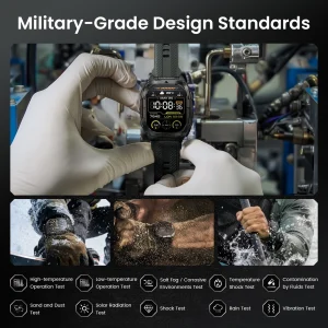 KOSPET TANK M4C Advanced GPS Smartwatch for Men MIL-STD-810H - Thumbnail Image 2