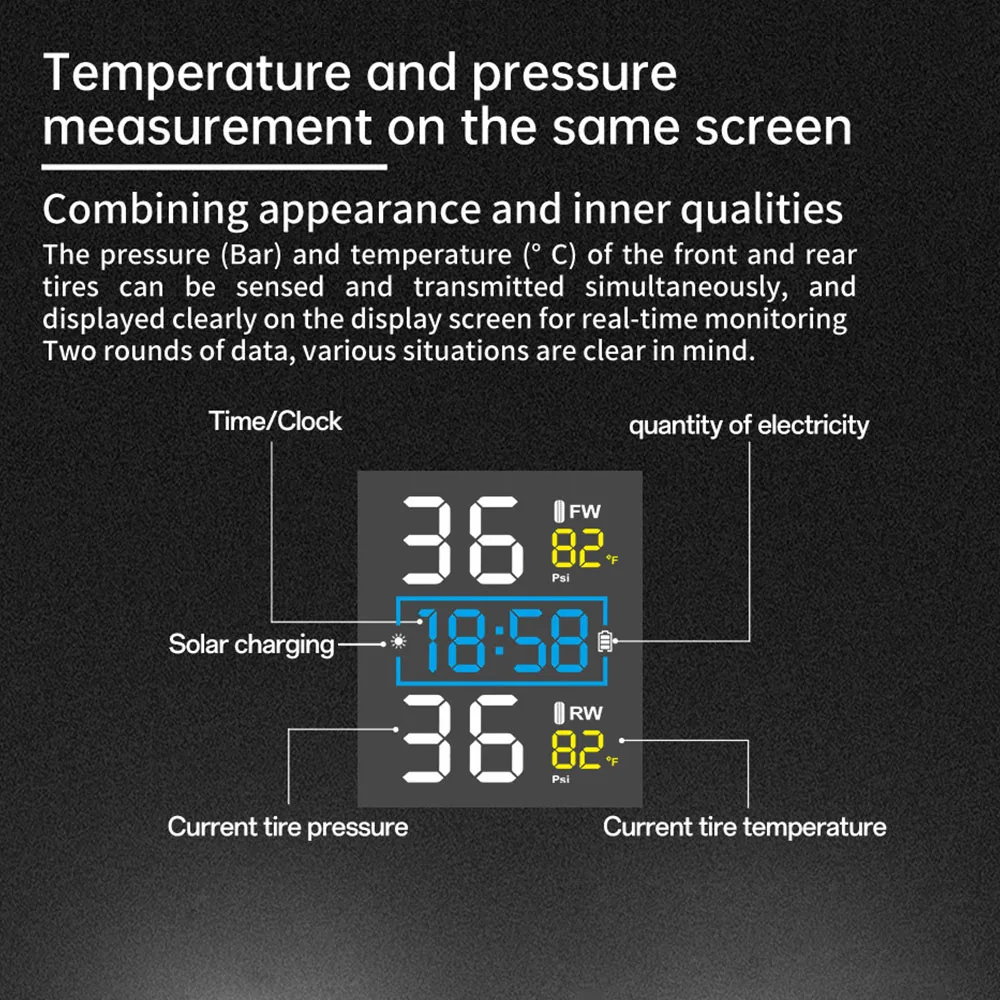 Motorcycle TPMS Tire Pressure Monitoring System - Image 7