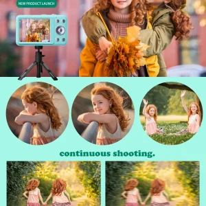 2026 New 48MP Digital Camera – Full HD 1080P, 16X Zoom & 32GB Memory Card - Thumbnail Image 3