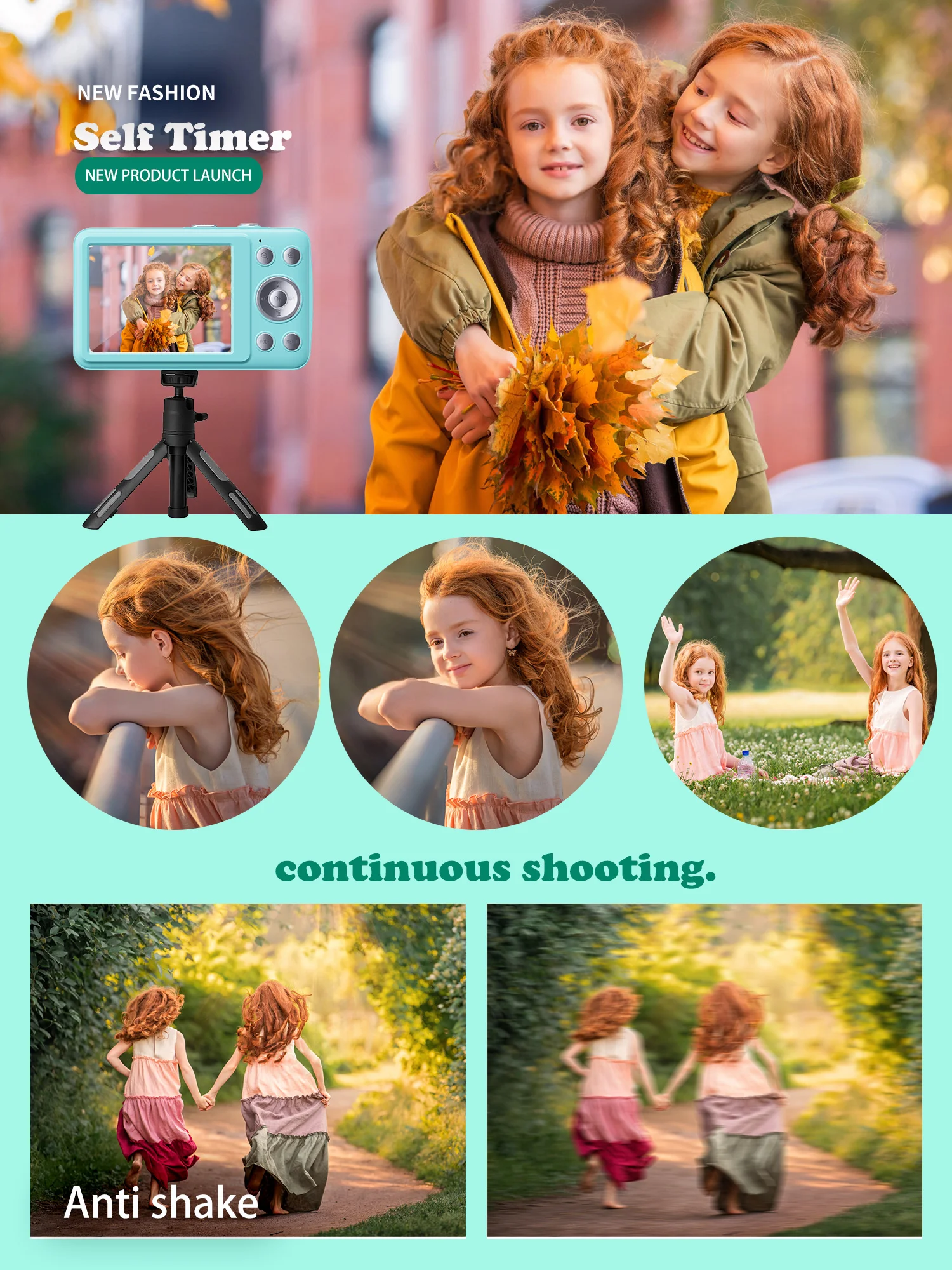 2026 New 48MP Digital Camera – Full HD 1080P, 16X Zoom & 32GB Memory Card - Image 3